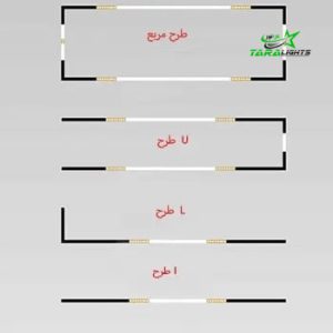 آموزش نصب چراغ مگنتی تارا نور